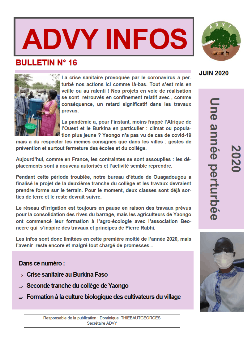 Bulletin Infos 16