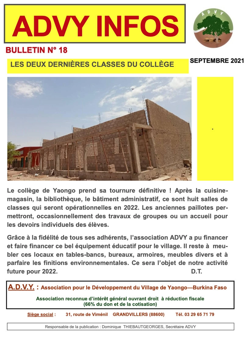 Bulletin Infos 18